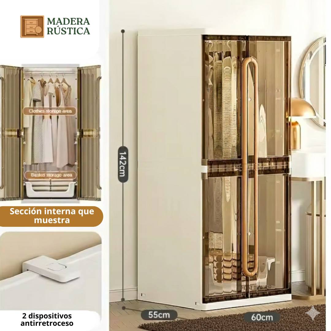Closet plegable de almacenamiento: compra 1 y llévate 2