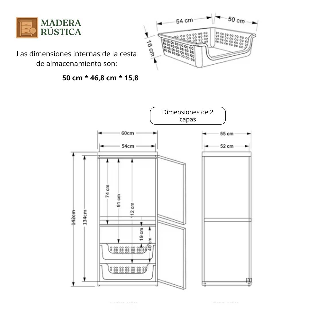 Closet plegable de almacenamiento: compra 1 y llévate 2